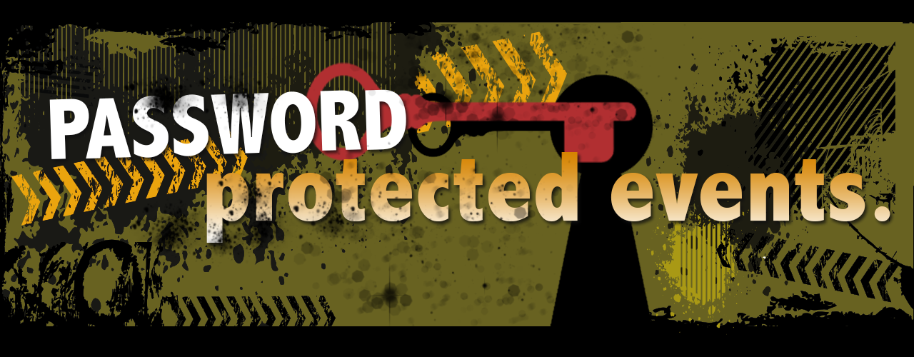 Password Protected Events